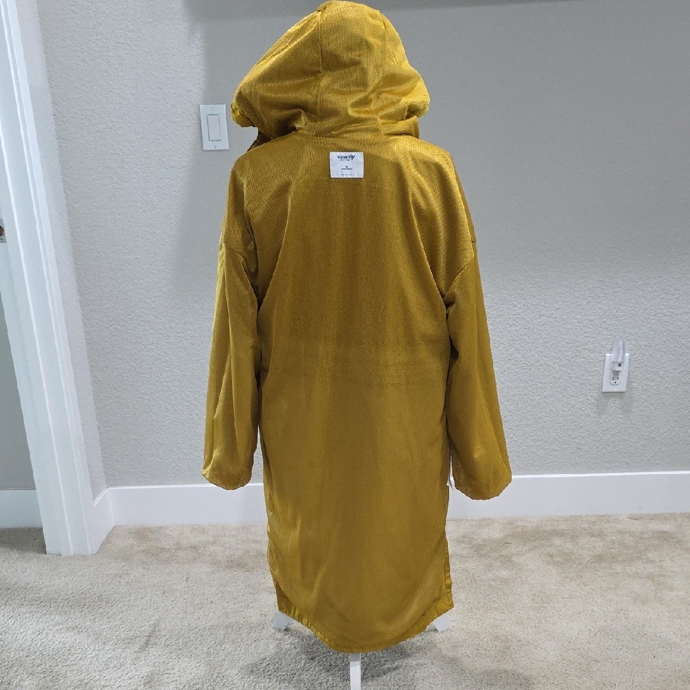 Old Navy Mustard Yellow Rain Jacket - Picture 4 of 6